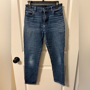 Ann Taylor Dark Blue Skinny Jeans
